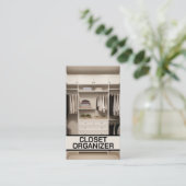 Closet Organizer Professional Visitekaartje (Staand voorkant)