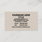 Closet Organizer Professional Visitekaartje (Achterkant)