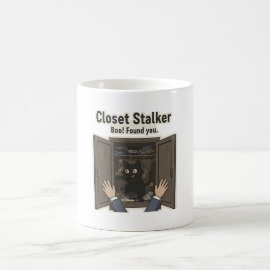 Closet Stalker T-shirt Koffiemok (Center)