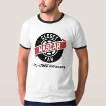 ClosetNASCARFan Ringer Shirt met URL