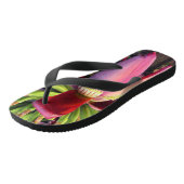 Closeup Banana Flower Teenslippers (Schuin)