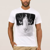 CLOSEUP CAT FACE T-shirts (Voorkant)