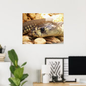 Closeup Cobra Head Poster (Thuiskantoor)