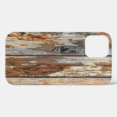 Closeup foto van bruin houten bord Case-Mate iPhone case (Achterkant (horizontaal))
