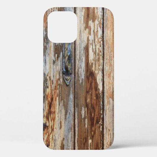 Closeup foto van bruin houten bord Case-Mate iPhone case (Achterkant)