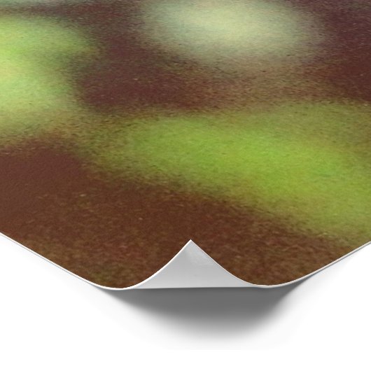 Closeup foto van rode langnekvogel poster (Hoek)