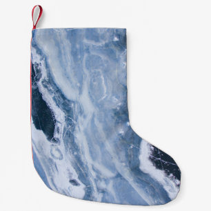 Closeup-fotografie van grijze geode kleine kerstsok