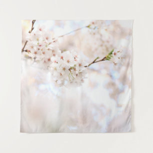 CLOSEUP FOTOGRAPHY WHITE CHERRY BLOSSOMS WANDKLEED