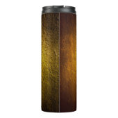 Closeup? geel? muur? textuur? voor? ? thermosbeker (Achterkant)