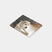 Closeup of Healthy Beagle Puppy Post-it® Notes (Schuin)