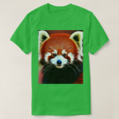 Closeup of Red Panda Red Pandas T-shirt (Design voorkant)