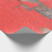 Closeup old and peeling painted wood board backgro cadeaupapier (Hoek)