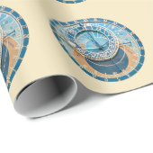 Closeup on Prague Astronomical Clock, Czech R. Cadeaupapier (Rol Hoek)