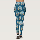 Closeup on Prague Astronomical Clock, Czech R. Leggings (Achterkant)