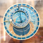 Closeup on Prague Astronomical Clock, Czech R. Raamsticker (Vel 2)
