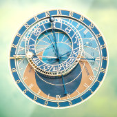 Closeup on Prague Astronomical Clock, Czech R. Raamsticker (Vel 3)