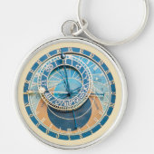 Closeup on Prague Astronomical Clock, Czech R. Sleutelhanger (Voorkant)