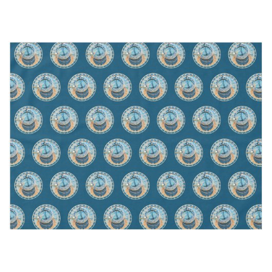 Closeup on Prague Astronomical Clock, Czech R. Tafelkleed (Voorkant (Horizontaal))