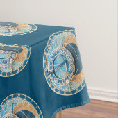 Closeup on Prague Astronomical Clock, Czech R. Tafelkleed (Voorbeeld)