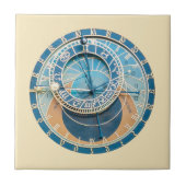 Closeup on Prague Astronomical Clock, Czech R. Tegeltje (Voorkant)