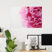 Closeup peony poster (Thuiskantoor)