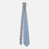 Closeup Roseate Spoonbill Stropdas (Achterkant)