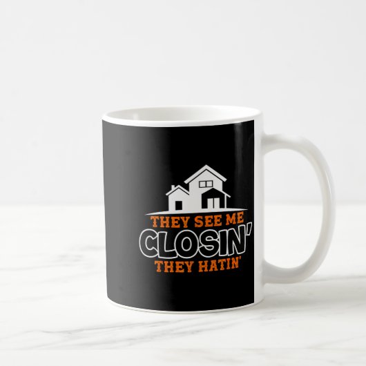 Closing S Like A Boss Real Estate Funny Realtor  Koffiemok (Rechts)