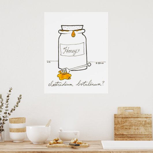 Clostridium botulinum print (Keuken)