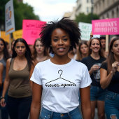 Cloth Hanger Never Again Pro Choice T-shirt