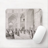 Cloth Market, in Isfahan, uit 'Voyage Pittoresque' Muismat (Met muis)