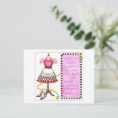 Clothe Yzelf in Love Inspirerend Briefkaart (Staand voorkant)