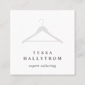 Clothes Hanger | Aanpassingen zeemacht Vierkante Visitekaartje (Voorkant)