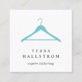 Clothes Hanger | Aanpassingen zeemacht Vierkante Visitekaartje (Voorkant)