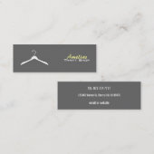 Clothes Hanger Visitekaartjes - Kleur veranderbaar (Voorkant / Achterkant)