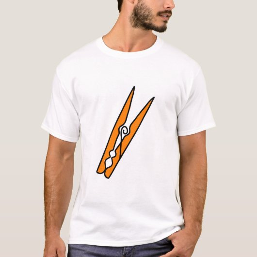 Clothes Peg T-shirt (Voorkant)
