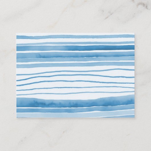 Clothesline Blue Boy Baby Shower Book Request Informatiekaartje (Achterkant)