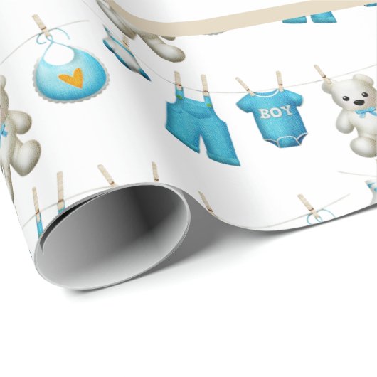 Clothesline Het is een padvinder papier (Rol Hoek)