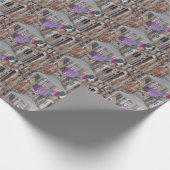 Clothesline in Venetië , Italië Cadeaupapier (Hoek)