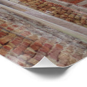 Clothesline in Venetië , Italië Perfect Poster (Hoek)