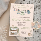 Clothesline Little Bit of Country Baby Girl Douche Kaart