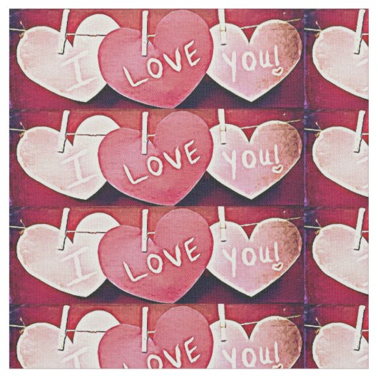 Clothesline Love Stof (Close Up)
