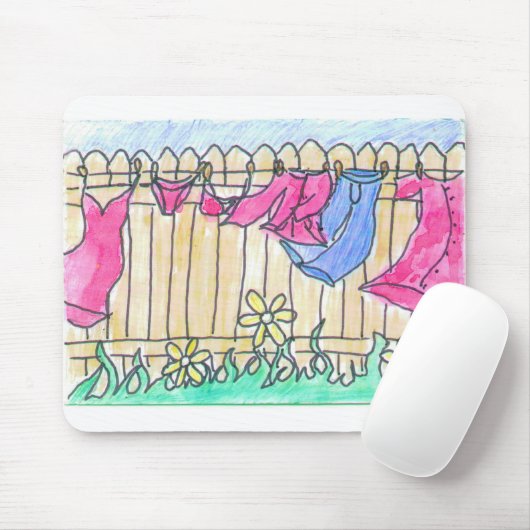 Clothesline Muismat (Met muis)