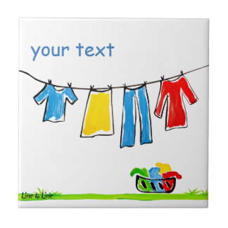 clothesline tegeltje