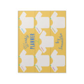 Clothesline Weekplanner to Do List Notitieblok (Linkerzijde)