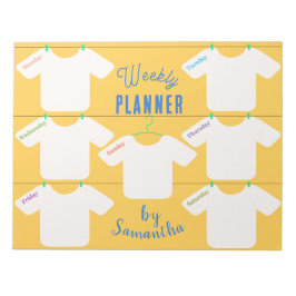 Clothesline Weekplanner to Do List Notitieblok