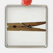 Clothespin Metalen Ornament (Voorkant)