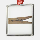 Clothespin Metalen Ornament (Links)