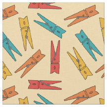  Clothespins Waskamer Gepattereerd