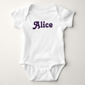 Clothing Baby Alice Romper (Voorkant)