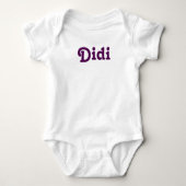 Clothing Baby Didi Romper (Voorkant)